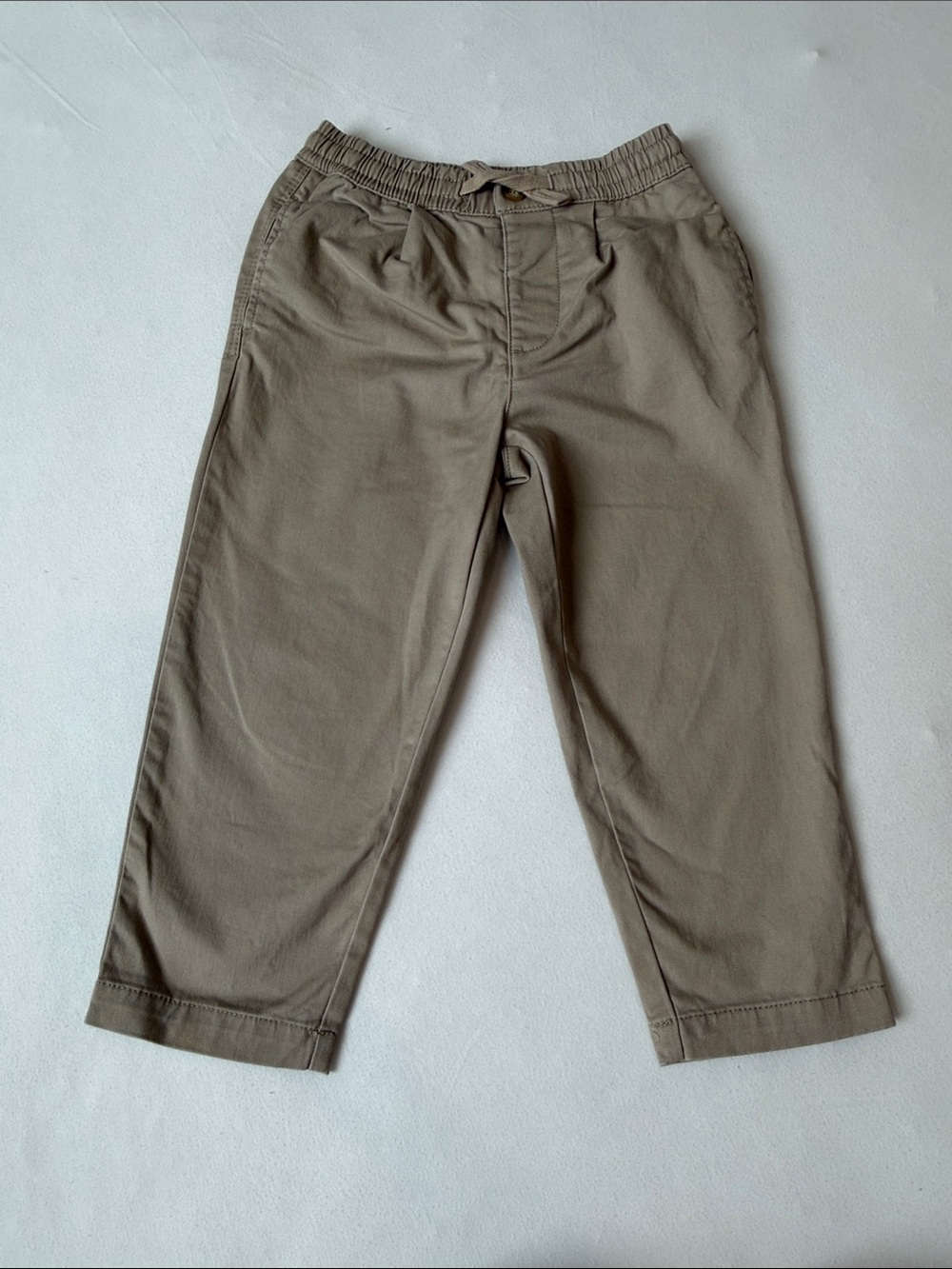 Zara Kids Drawstring Khaki Pants Size 3 Years